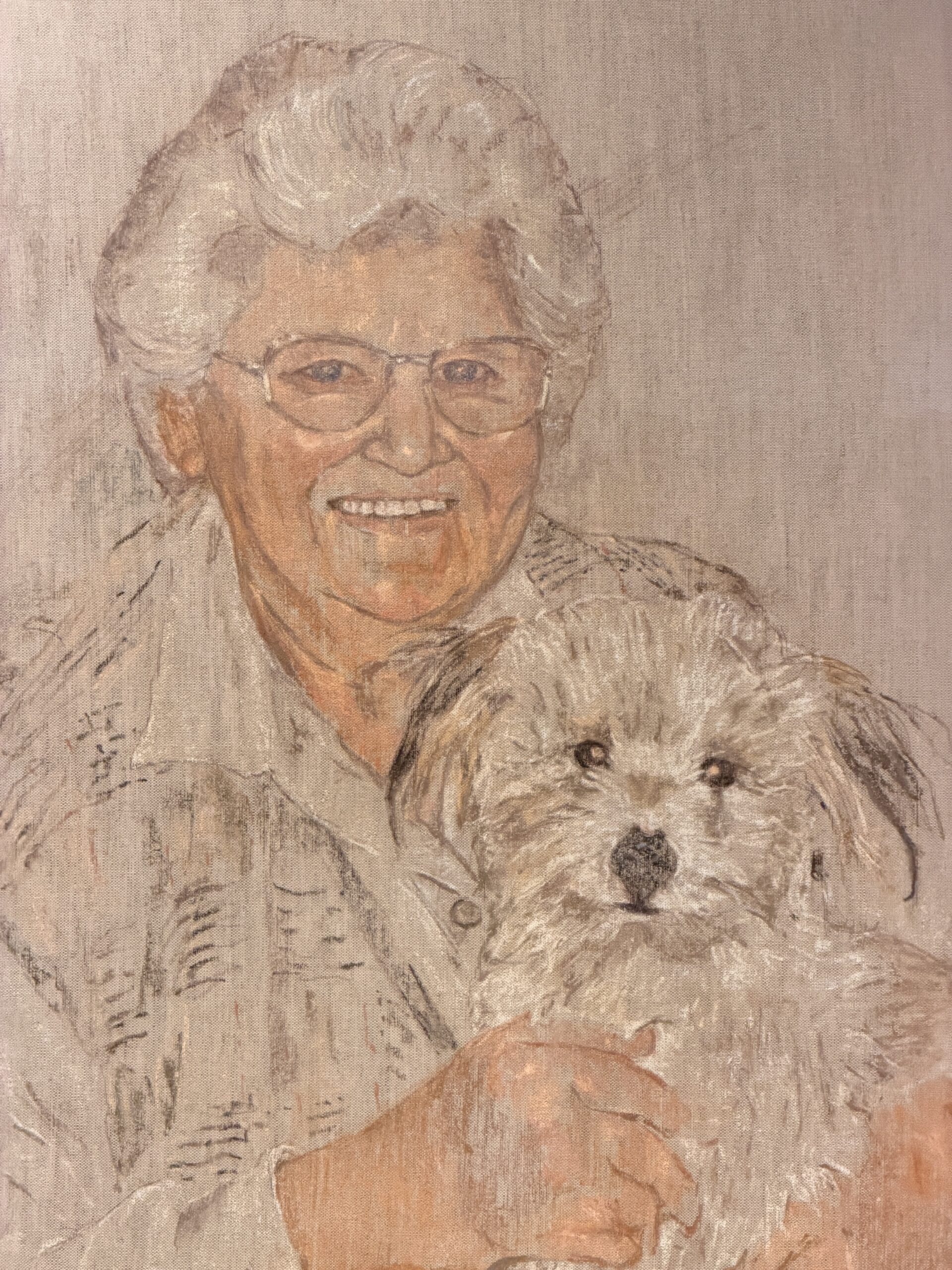 Mother with Kwibus by Maria de Ruiter-de Witt, full image of the artwork