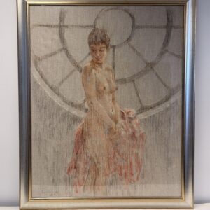 The Circle in its silver-coloured frame