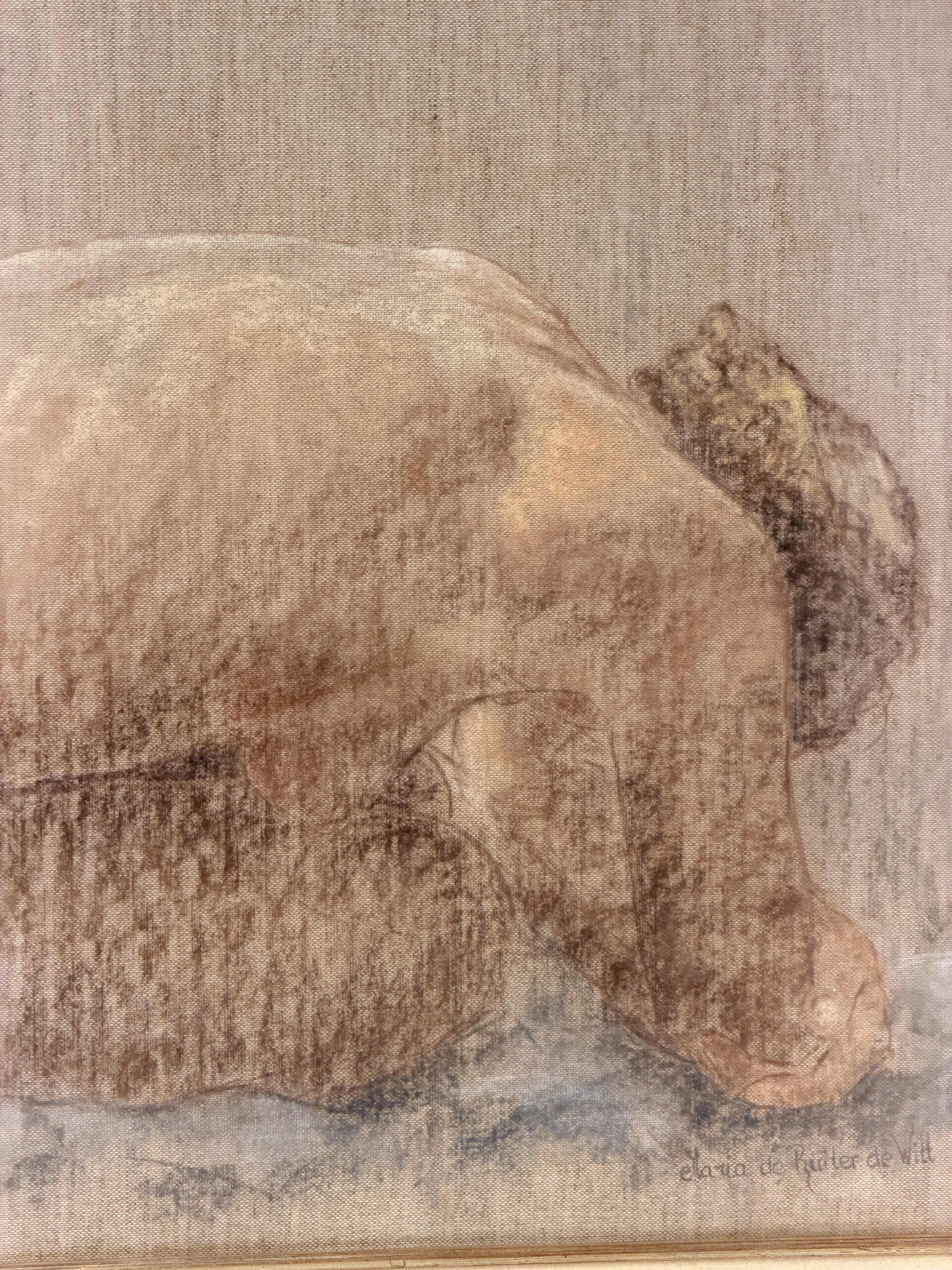 Sheltered by Maria de Ruiter-de Witt, full image of the artwork