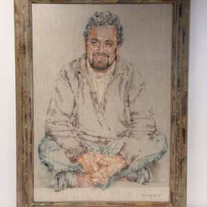 Ernst Daniël Smit in its decorative frame