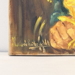 Signature at the lower left of Indonesian Dancer