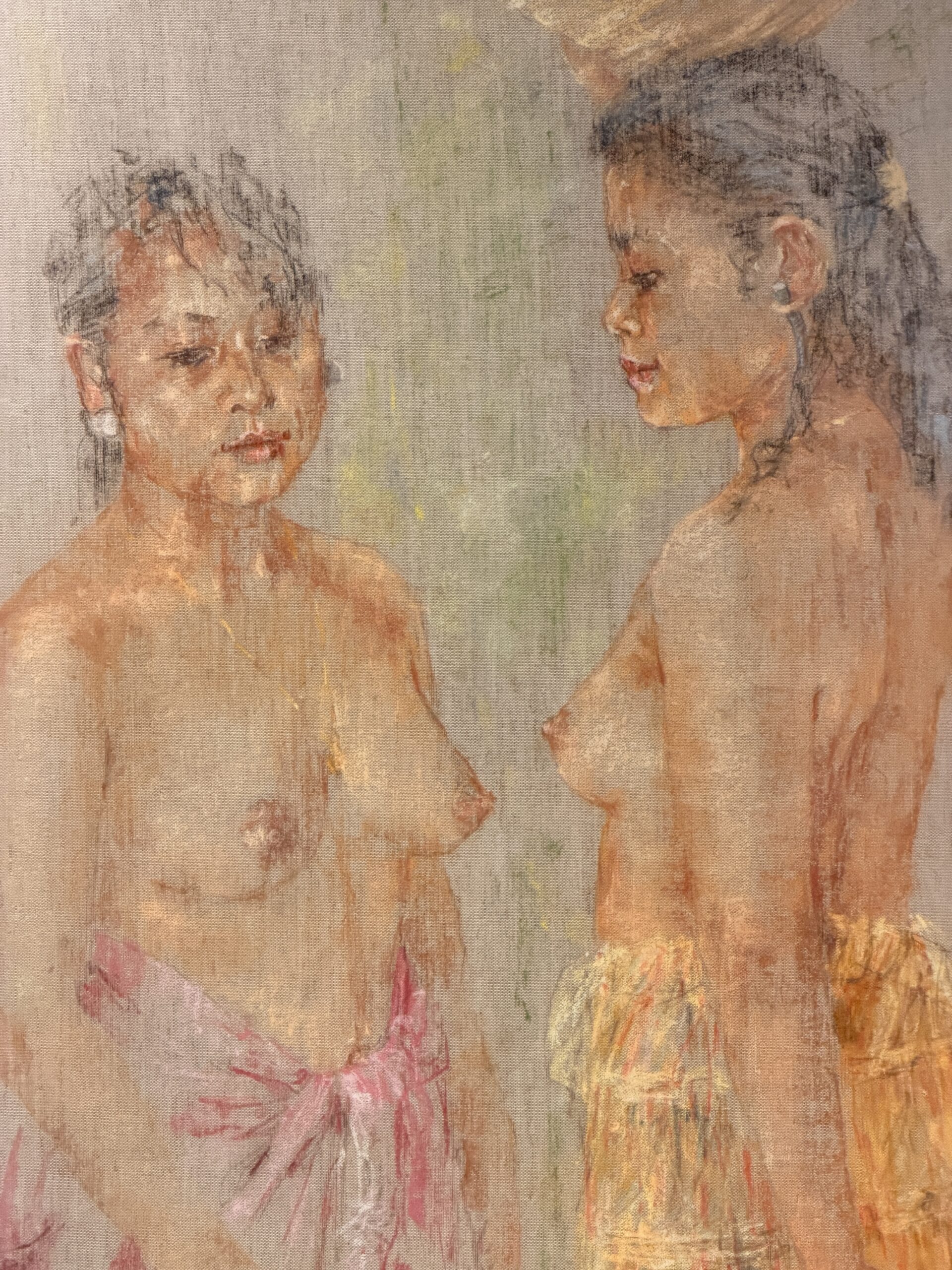 Sisters by Maria de Ruiter-de Witt, full image of the artwork