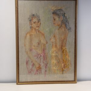 Sisters in its gold-coloured frame