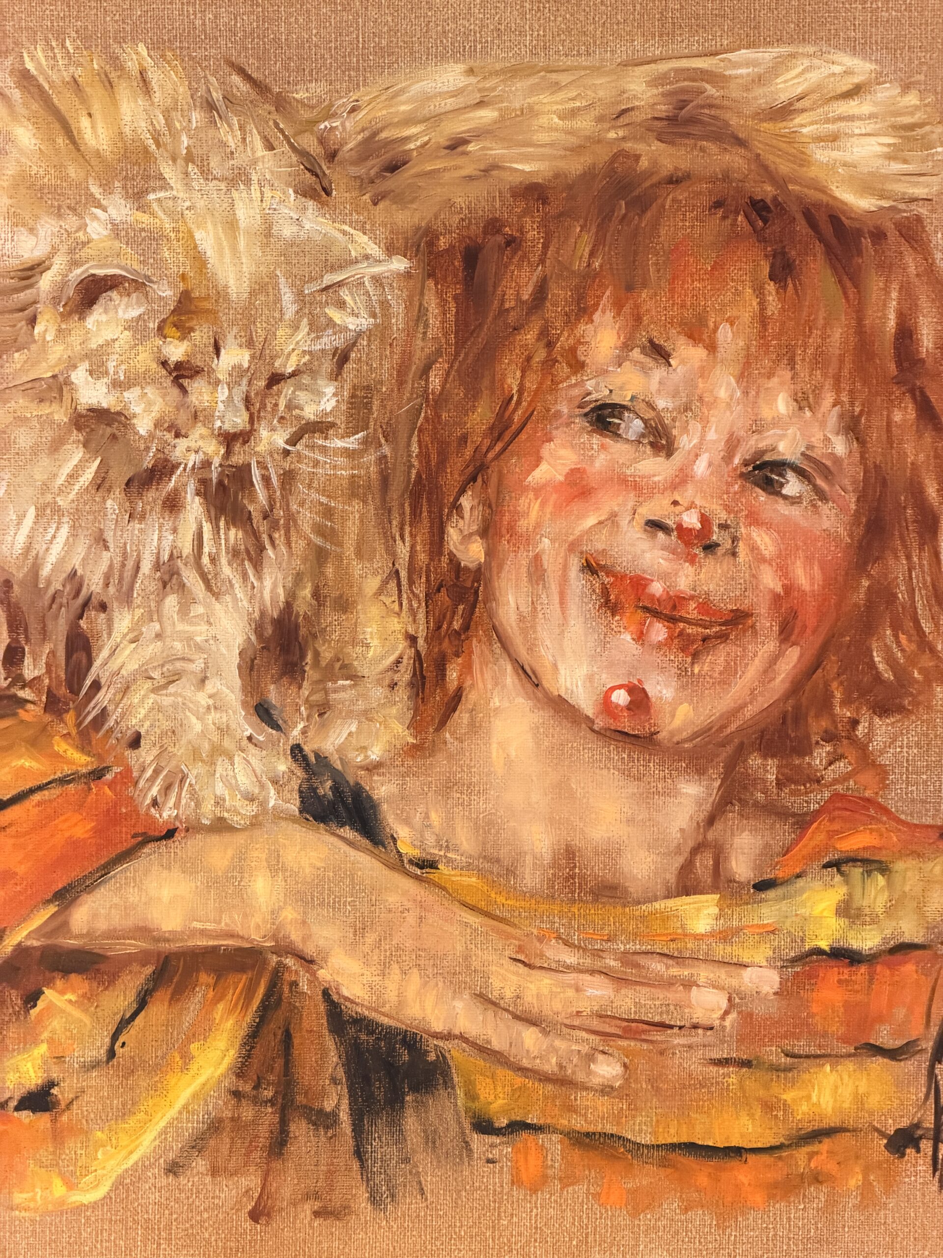 My Cat by Maria de Ruiter-de Witt, full image of the artwork