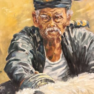 Indonesische herder van Maria de Ruiter-de Witt, volledige afbeelding van het werk