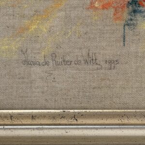 Signature and date at the lower left of I'm About to Go On