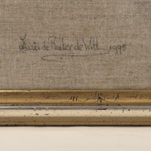 Signature and date at the lower right of Coconut