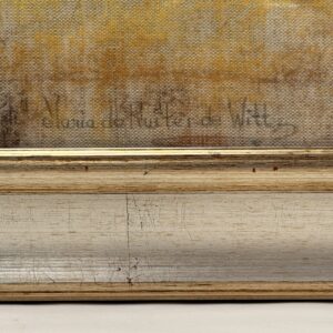 Signature and date at the lower left of Rhythm of Bali