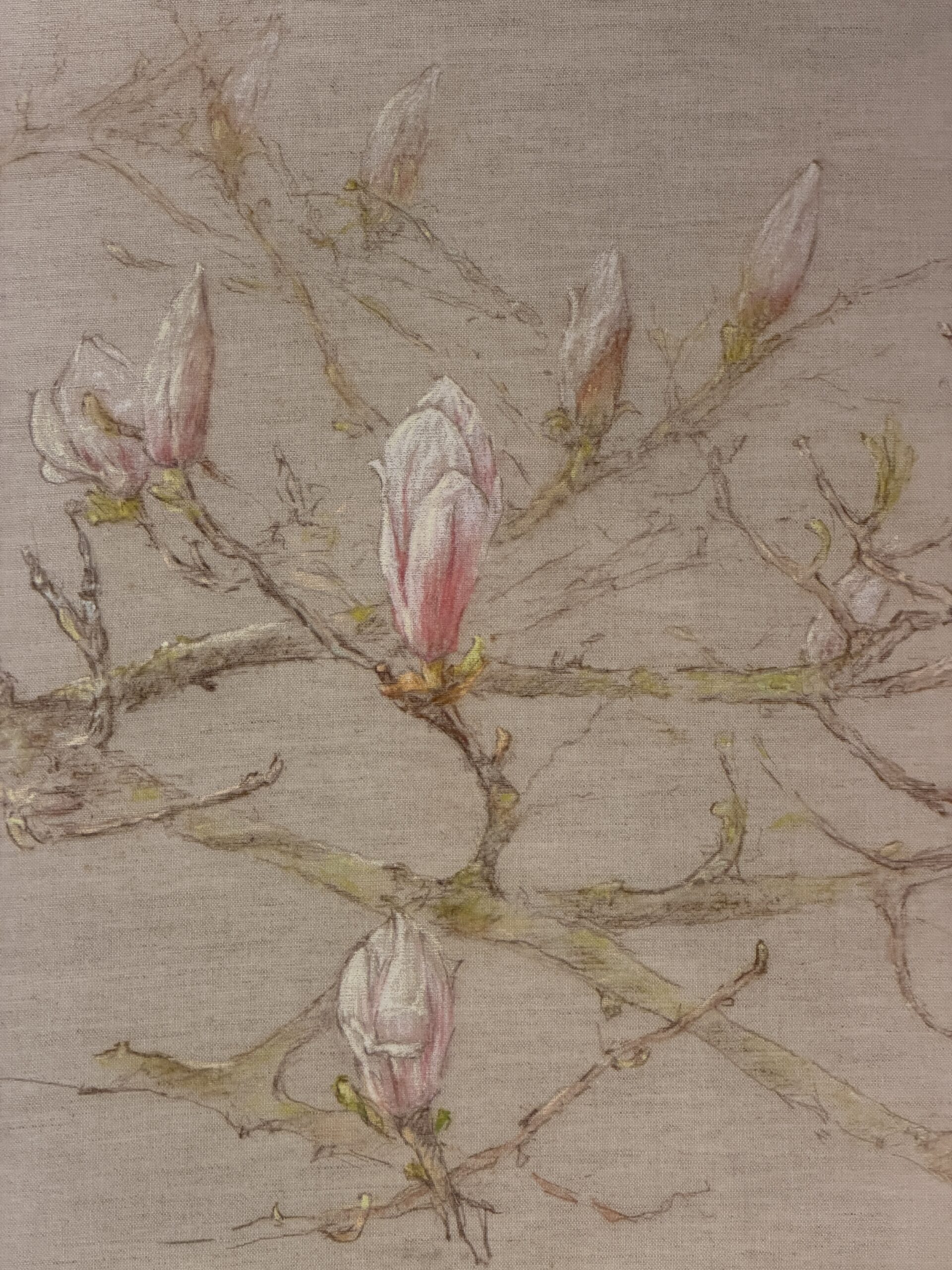 Orchids by Maria de Ruiter-de Witt, full image of the artwork
