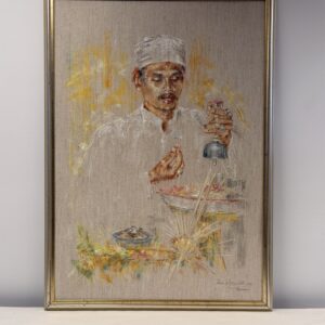 Pamengkoe in its silver-coloured frame