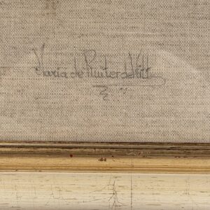 Signature at the lower right of The Yellow Bow