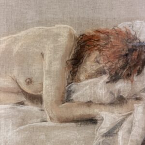 Slapende Barbara van Maria de Ruiter-de Witt, volledige afbeelding van het werk