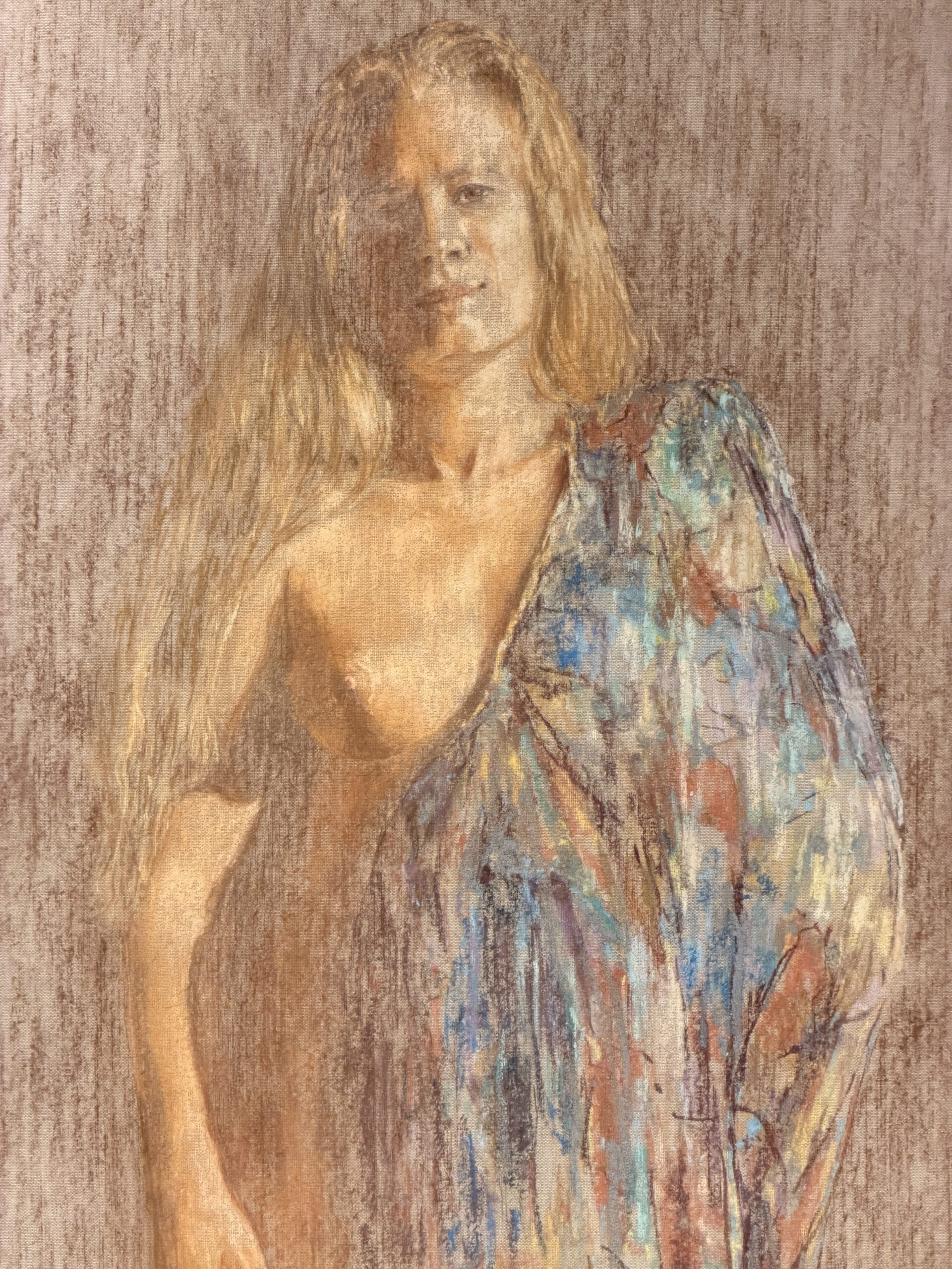 Nude with Jacket by Maria de Ruiter-de Witt, full image of the artwork