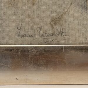 Signature at the lower left of Fallen Asleep