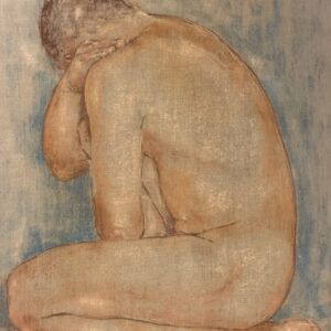 Erik geknield van Maria de Ruiter-de Witt, volledige afbeelding van het werk