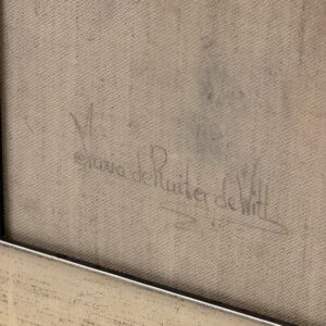 Signature at the lower left of Erik Nude